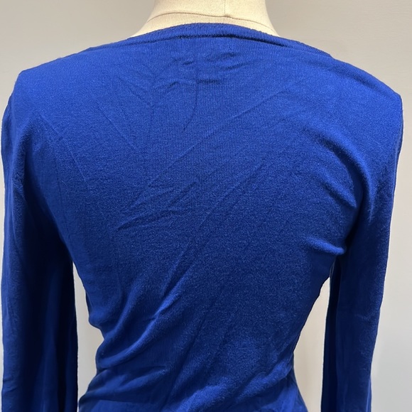 Long Tall Sally royal blue sweater, XS - Picture 6 of 6